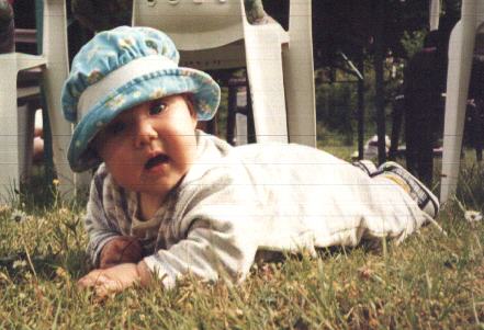 Hier bin ich 5 Monate alt!