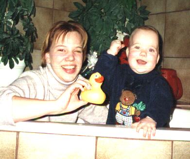 Das ist meine Tante Mandy!