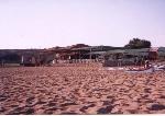 Rita hat den Strand f�r sich.